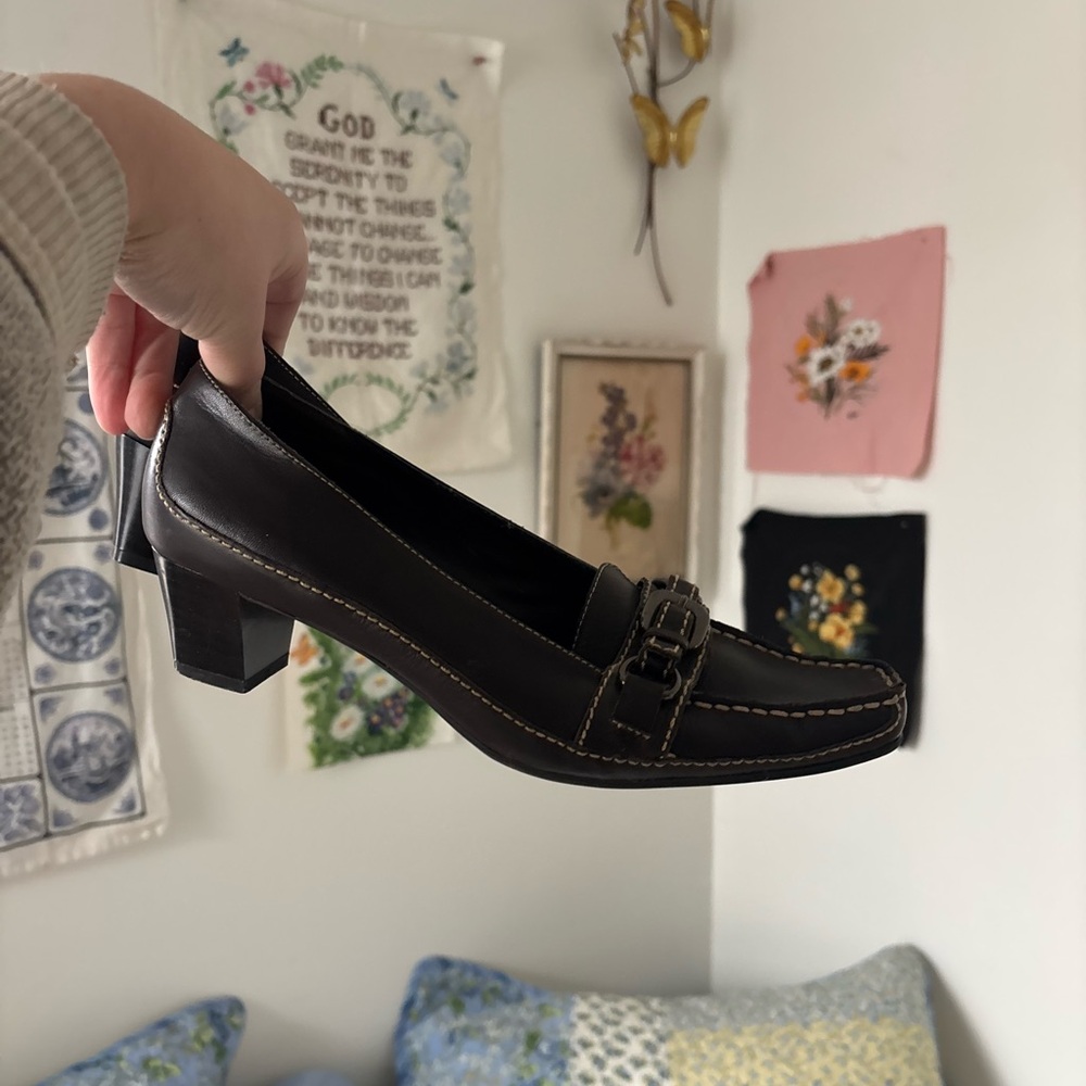 Vintage y2k Brown Loafers - Picture 7 of 7
